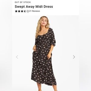 Billabong midi dress NWT